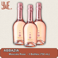 Abbazia Moscato Rosé Dolce (Pack of 3) 750mL